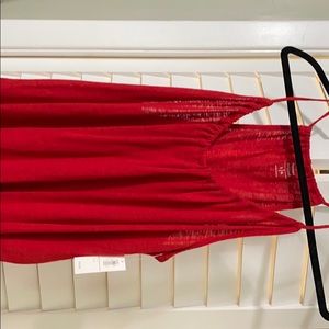Red Strappy Old Navy Tank